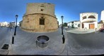 Foto esférica del exterior de la Iglesia de Quintanar de la Orden (Toledo)