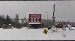 Polebridge, Montana in winter