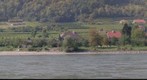 Blick von Duernstein in der Wachau -Austria Richtung Rossatz