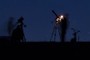 telescope in use