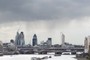 Rain over the city