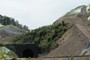 cut above new Pinkerton tunnel