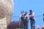 visitors at the chin