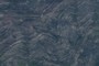 Folded layers of sedimentary rock