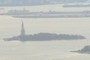 The Statue of Liberty - albeit a bit hazy