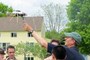 Launching the infrared camera rig