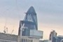 the Canary Wharf gherkin