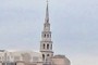 layer-cake steeple