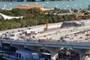 New tunnel enterance under construction