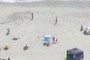 This is a topless beach!