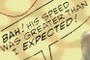 His speed was greater..
