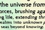 ... the universe from