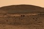 Hillside Dune Field on Mars