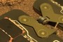 Hinge and solar panels