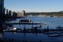 Temporary float plane docks
