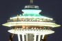 People in the space needle 