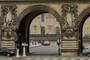Road Entrance to the Louvre