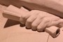 MLK's hand