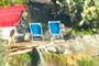 Blue chairs