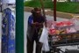 Fruit cart man