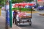 Man pushing barrow