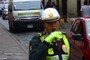 Peruvian policewoman