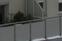 Old Christmas tree on balcony!