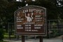 Carved sign