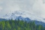 Snow covered mountains...