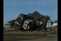 Wrecked house