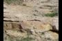 Nearly flat-lying sandstone