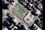Close up of the New York Public Library &amp; Bryant Park