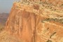 Sheer cliff
