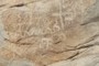 faded petroglyphs