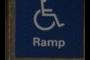 Wheelchair Ramp Sign