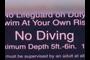 No Diving