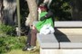 Green Coat Lady