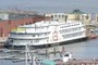 The old Diamond Jo Riverboat Casino