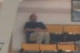 Sleeping dude, all alone.
