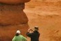 Taking a picture of a goblin!