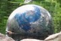 Blue Finnish Glass Ball