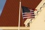 Flag Waving in the Wind