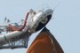 Nose of the external tank