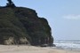Pomonio Beach headland