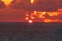 setting sun