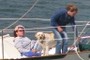Dog on the water