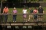 people on viewing platform