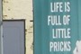 Clever sign