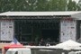 A stage