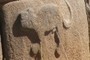 zoomorphic figure carved in chullpa